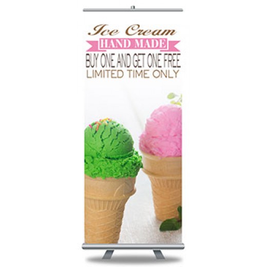 Roll-Up Banners Custom Print and Stand
